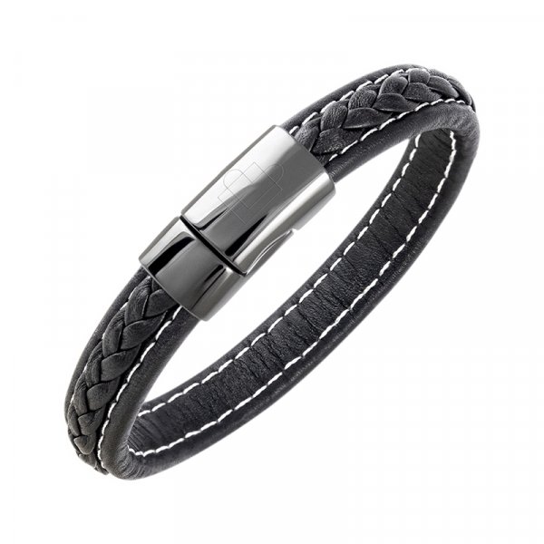 Produktbild Lunavit Magnet-Lederarmband Zoom